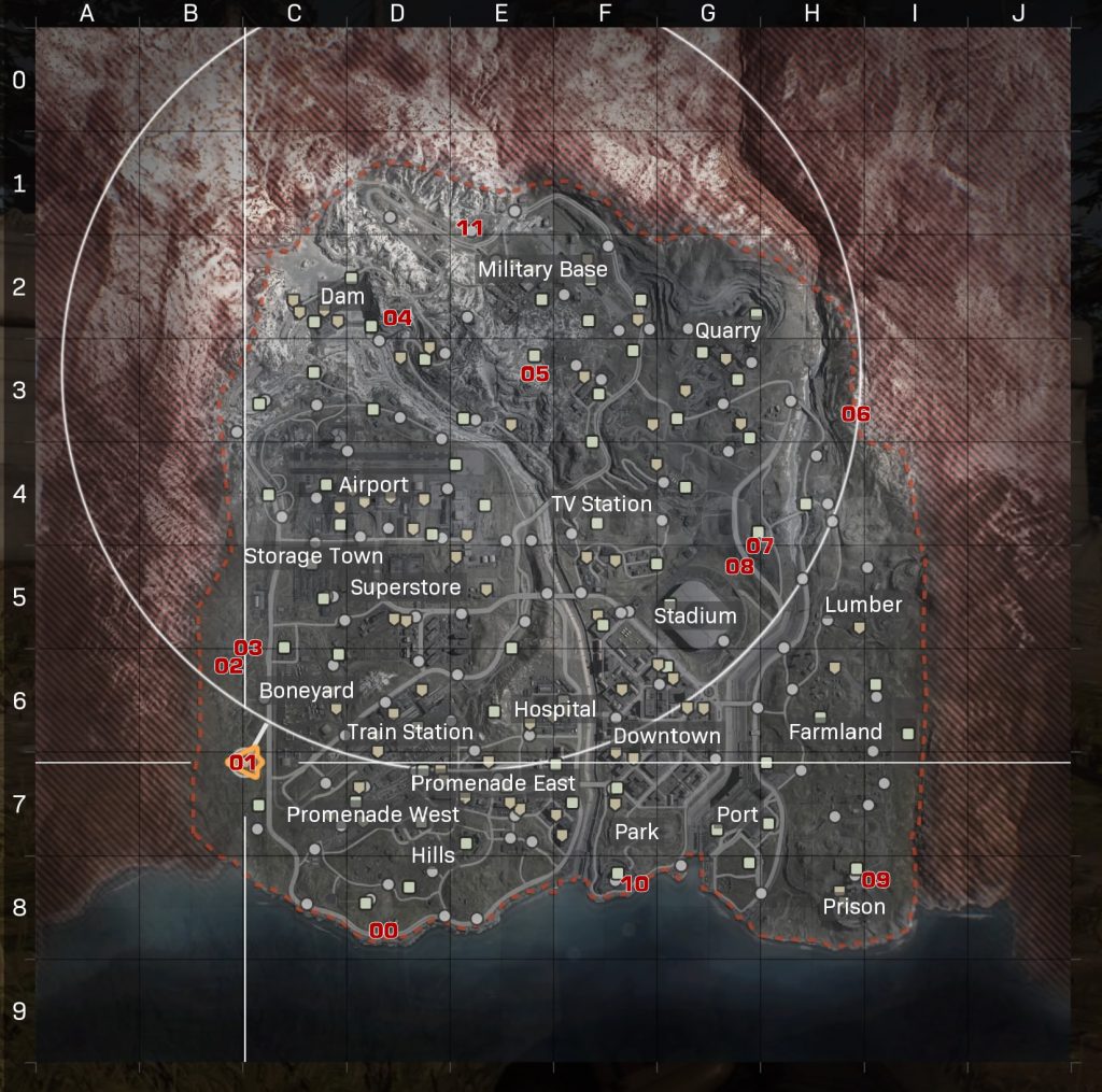 warzone bunker codes