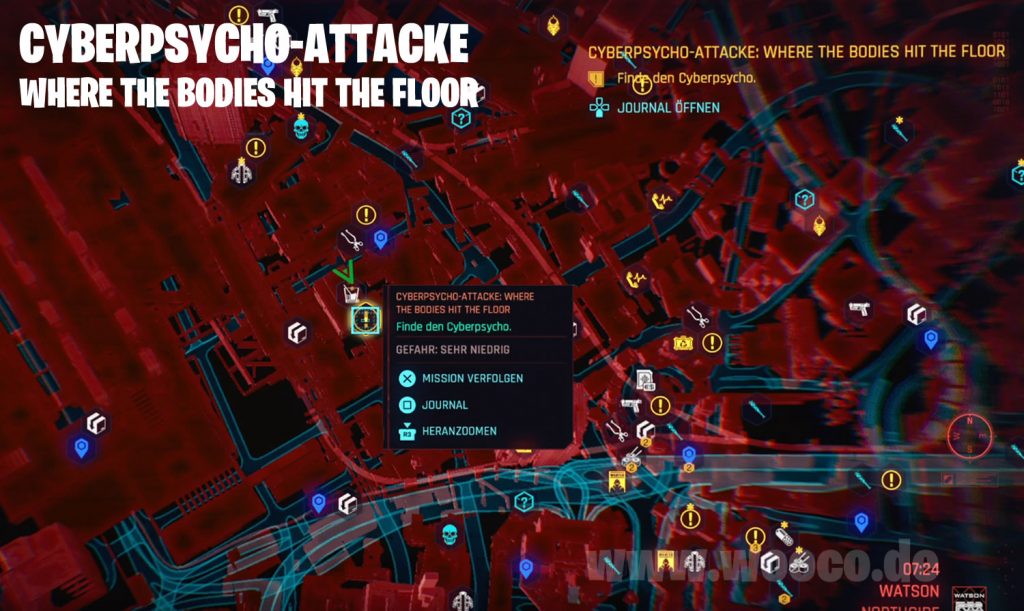 Where The Bodies Hit The Floor Map