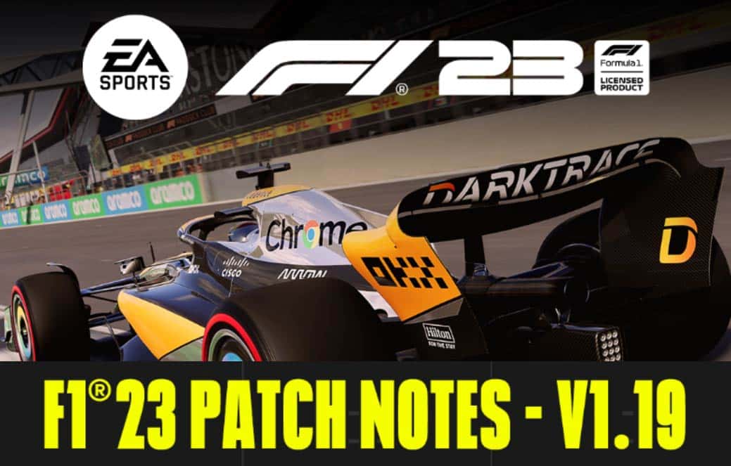 F1 23 Update 1.19 Patch Notes