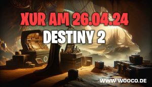 Destiny 2 Xur heute am 26. April