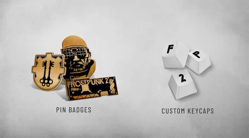 Frostpunk 2 Custom Keycaps