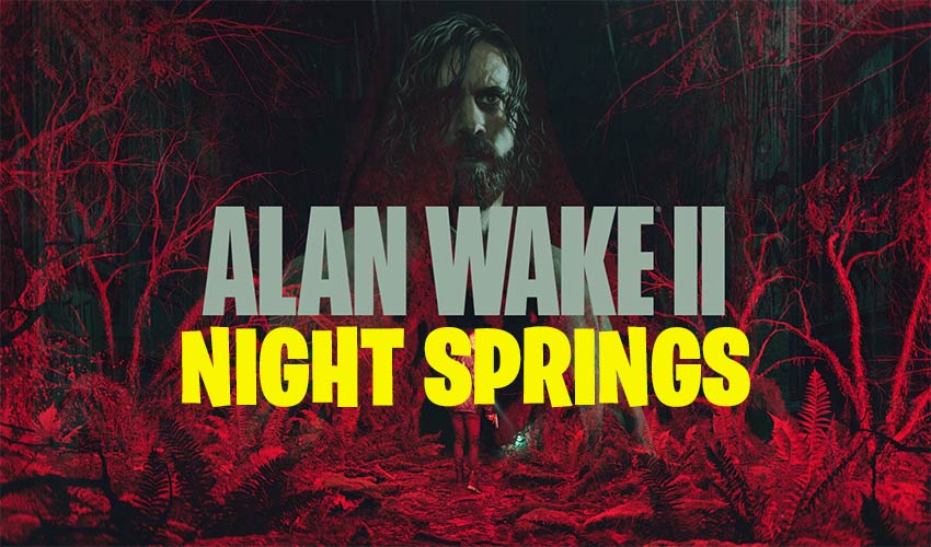 Alan Wake 2 Night Springs Trophäen