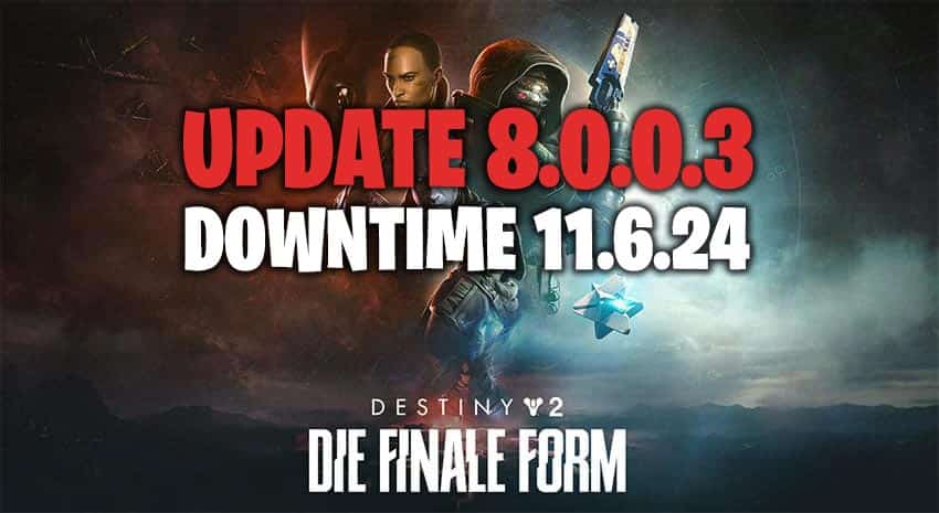 Destiny 2 Update 8.0.0.3