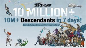 First Descendant 10 Millionen Spieler